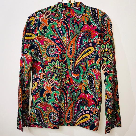 Vera Bradley Multicolor Blouse with pocket-small - Picture 5 of 7